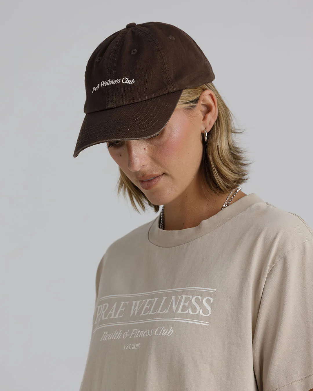 Prae Wellness Club Cap – Chocolate