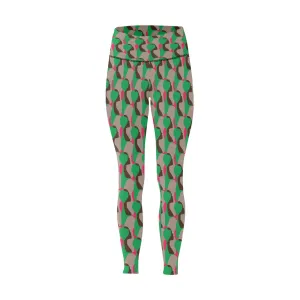 Pre Order:  Ubuso Green High-Waisted Leggings