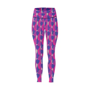 Pre Order:  Ubuso Purple High-Waisted Leggings