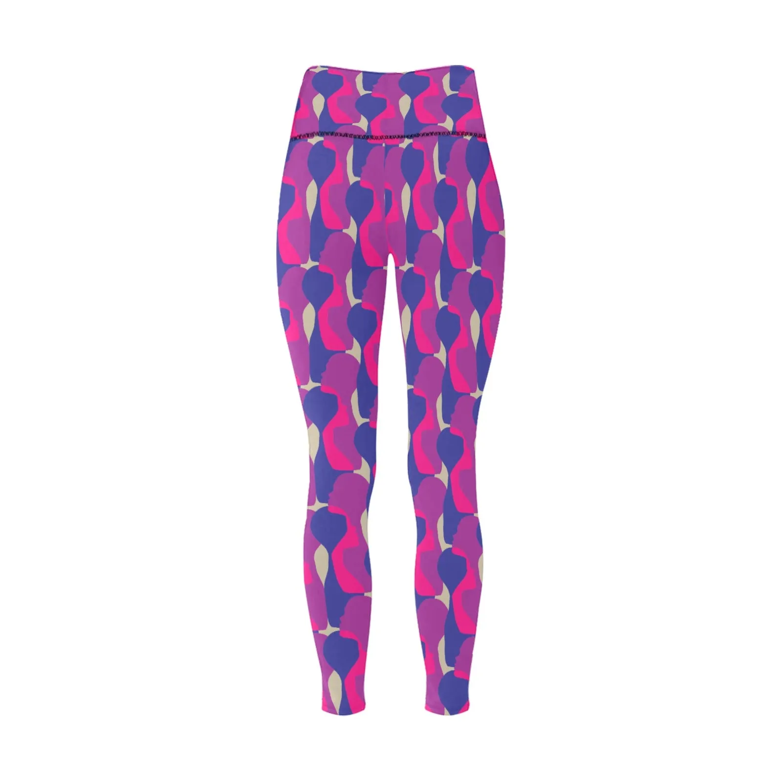 Pre Order:  Ubuso Purple High-Waisted Leggings