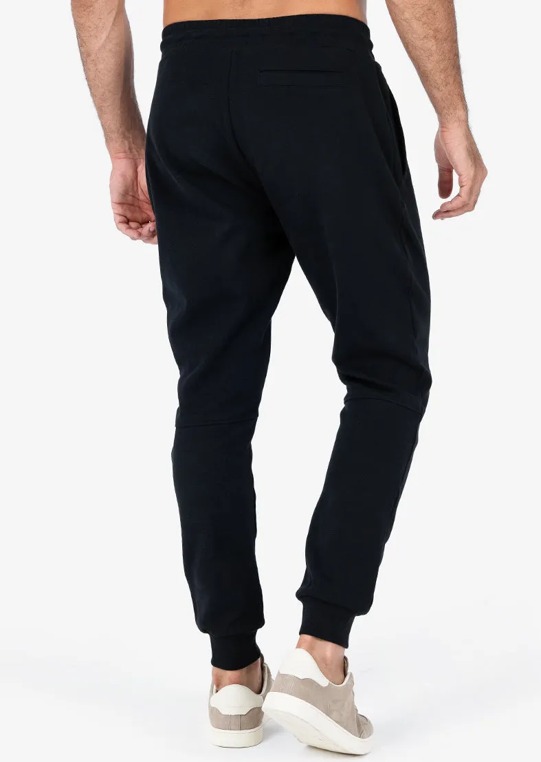 Premium Textured Pant Black