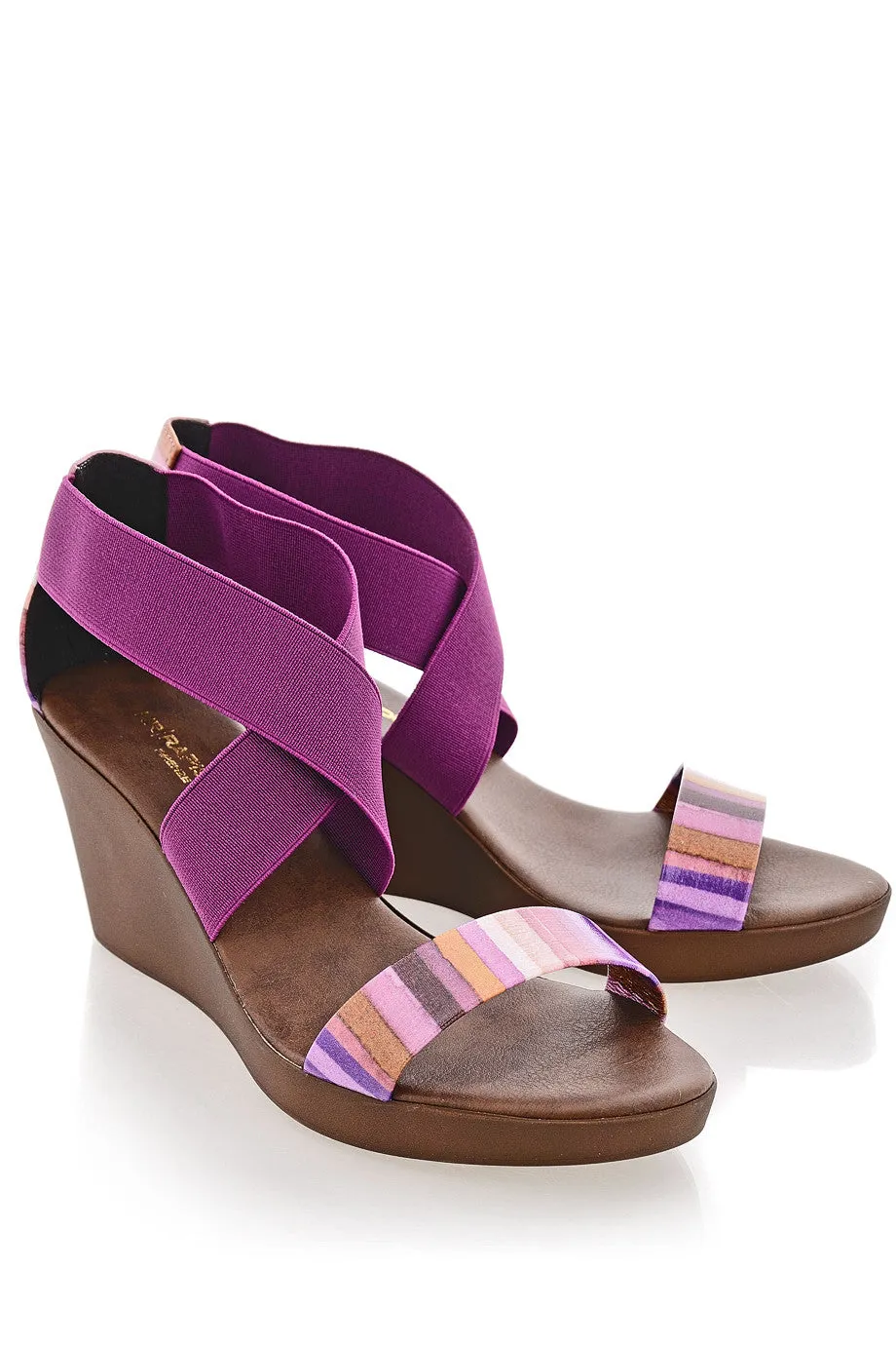 RAINBOW Purple Wedges