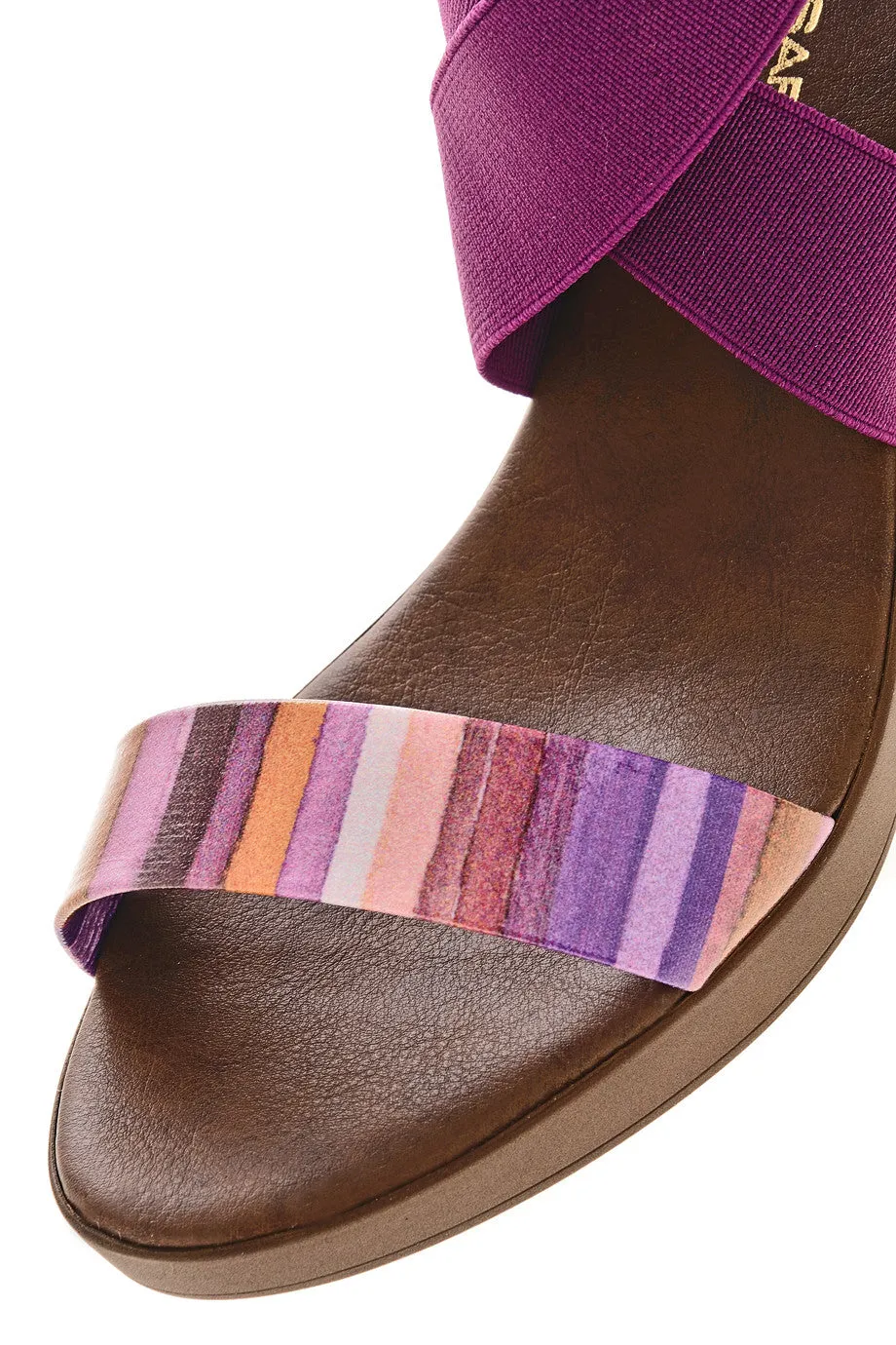 RAINBOW Purple Wedges