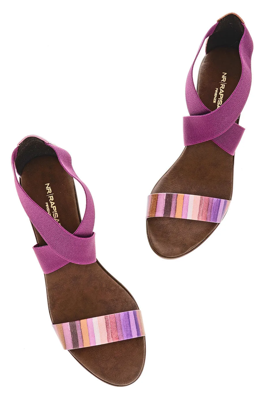 RAINBOW Purple Wedges