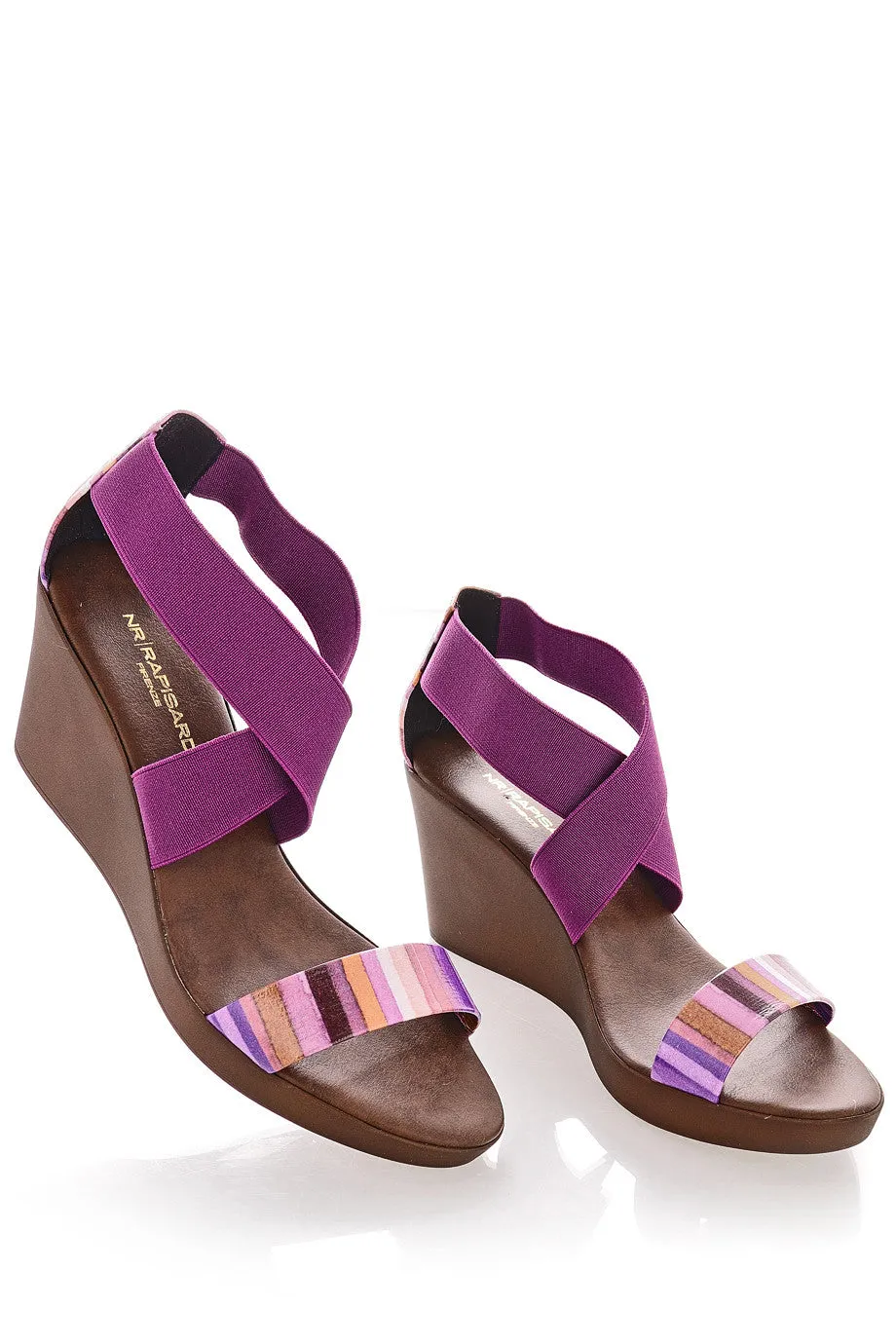 RAINBOW Purple Wedges