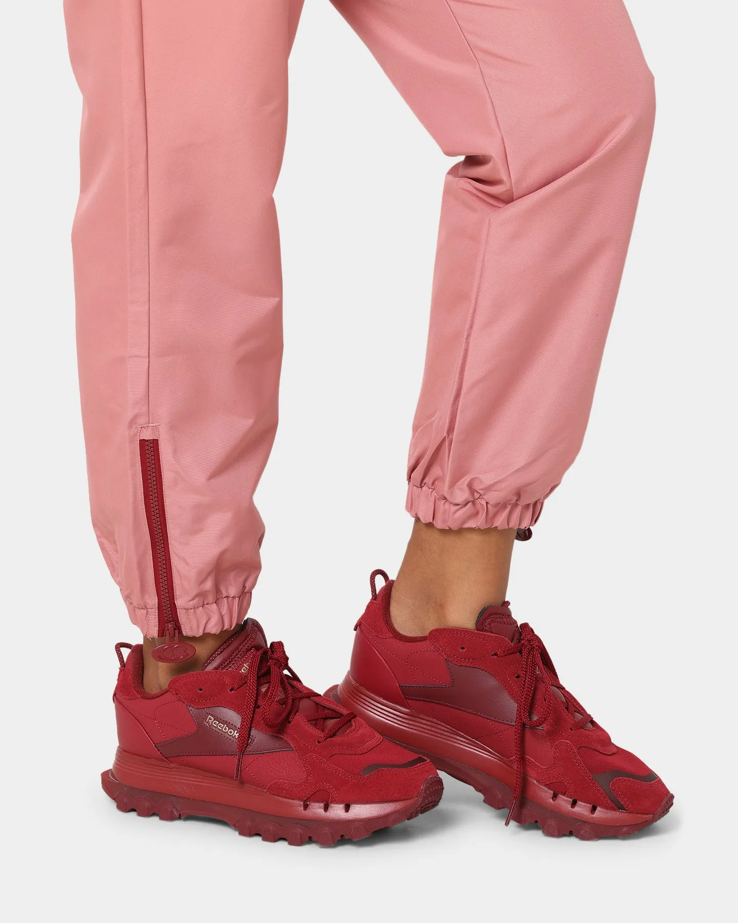 Reebok Women's Cardi B X Reebok Track Pants Sandy Rose