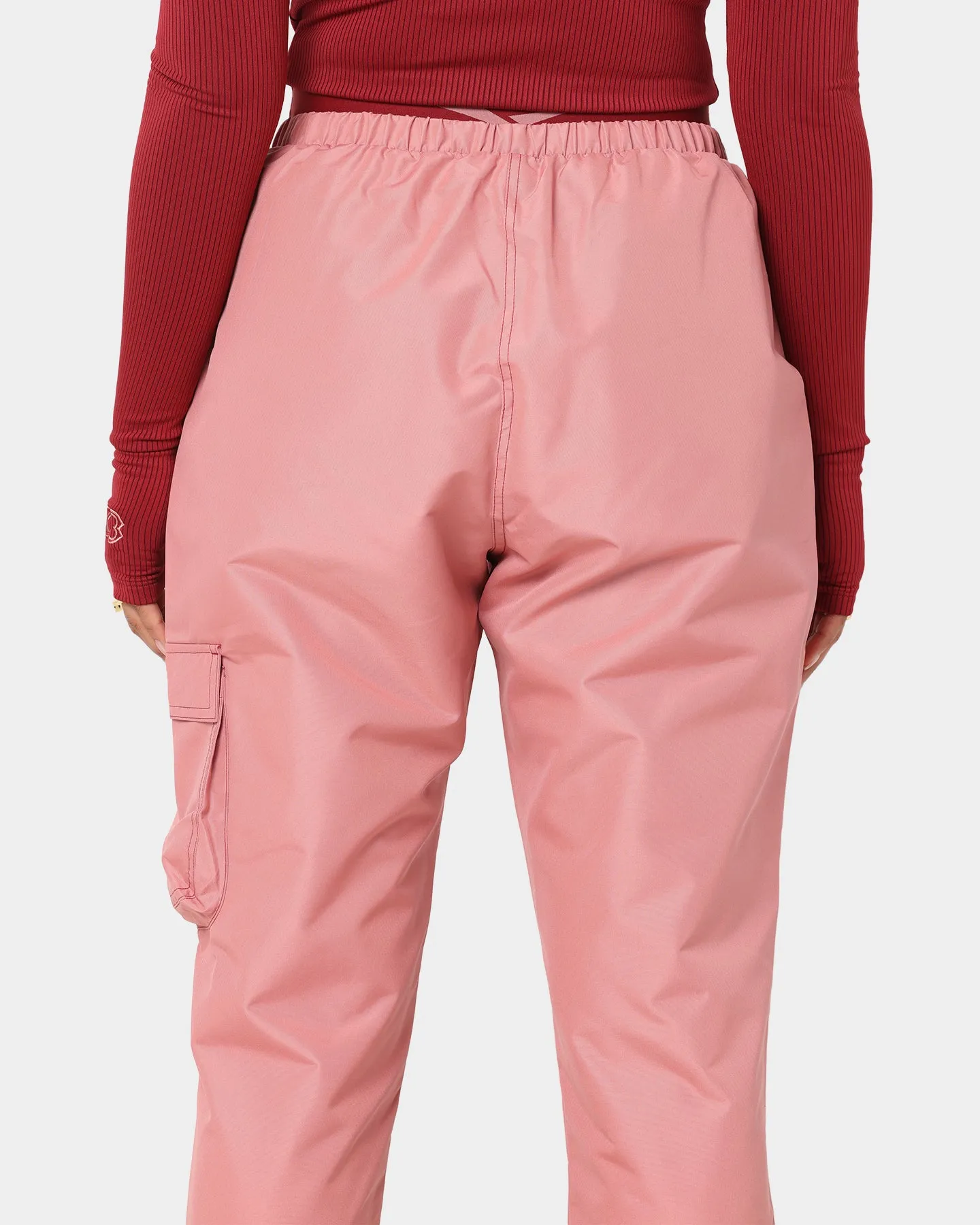 Reebok Women's Cardi B X Reebok Track Pants Sandy Rose