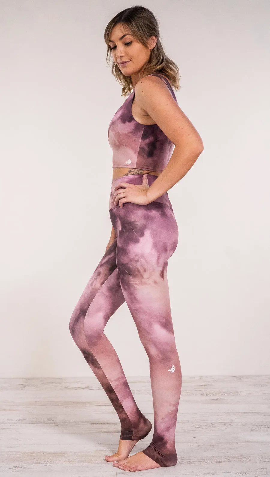 Rose Quartz - Athleisure Leggings - CUSTOM ORDER