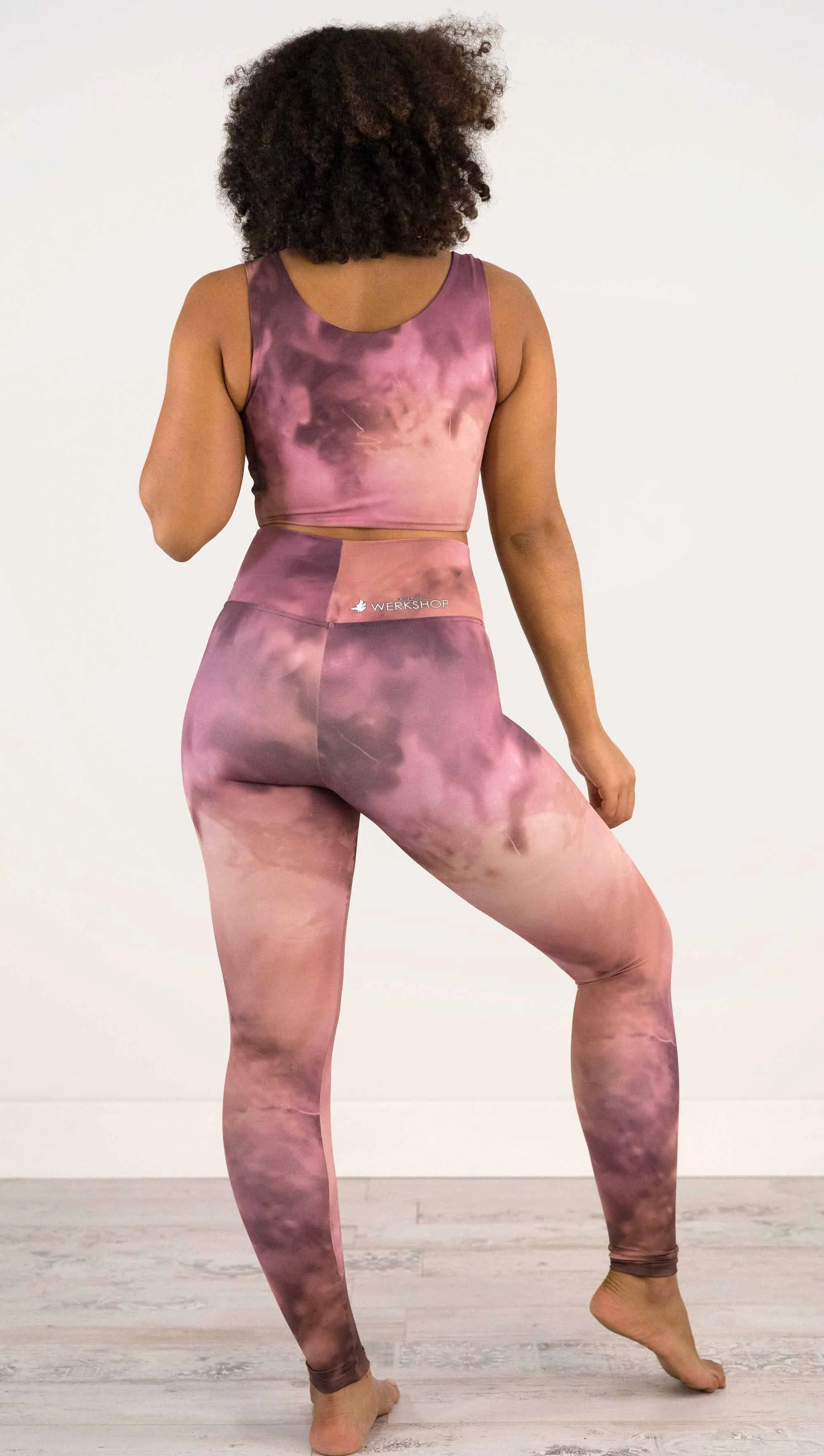 Rose Quartz - Athleisure Leggings - CUSTOM ORDER