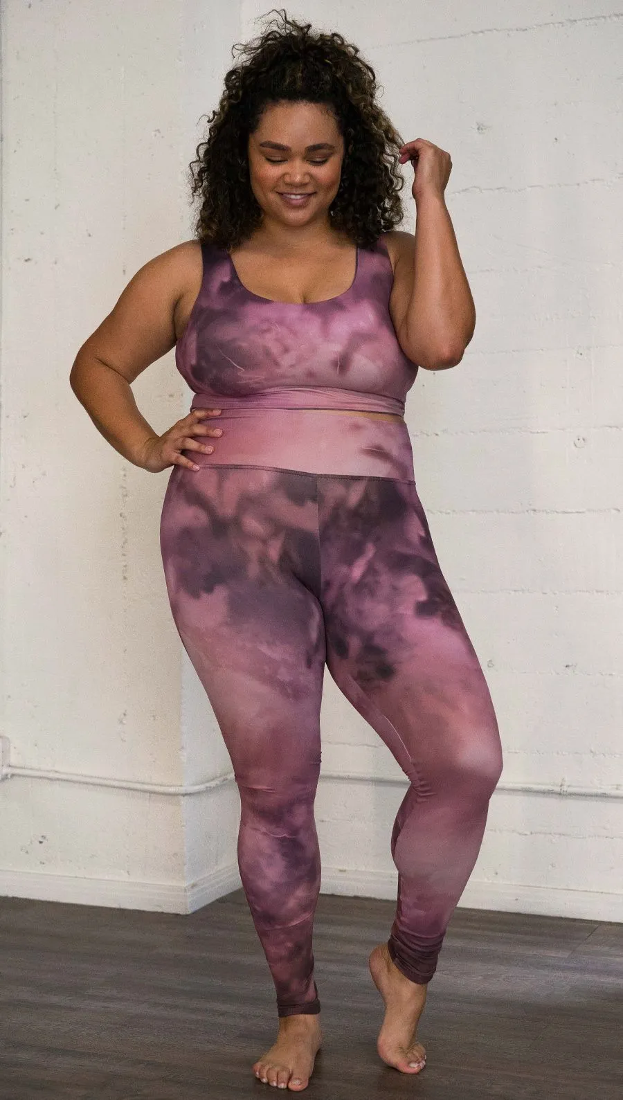 Rose Quartz - Athleisure Leggings - CUSTOM ORDER