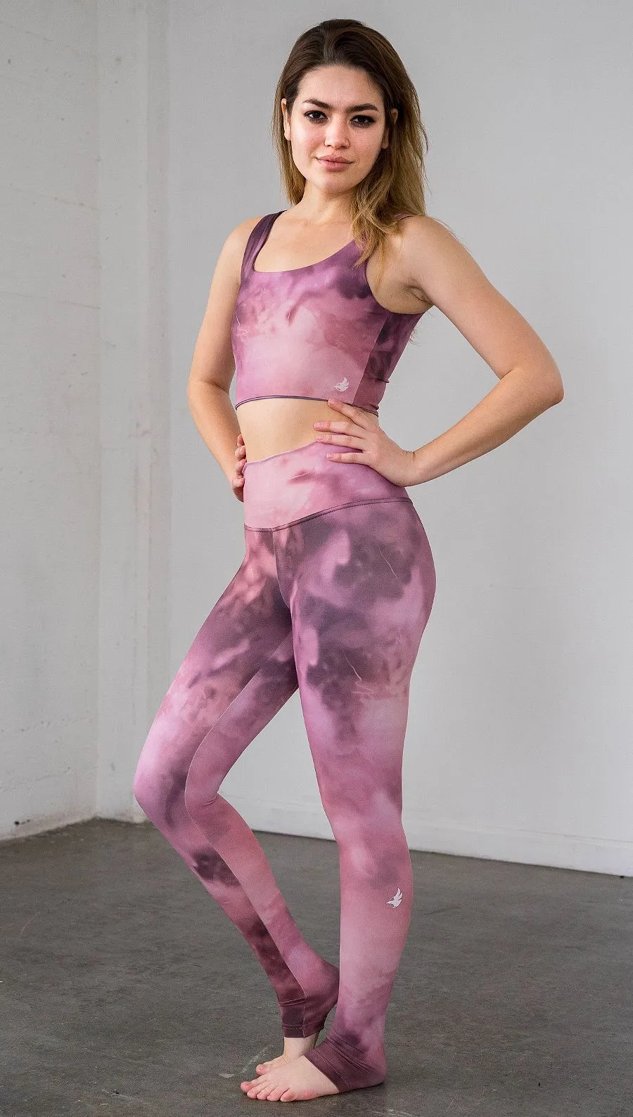 Rose Quartz - Athleisure Leggings - CUSTOM ORDER