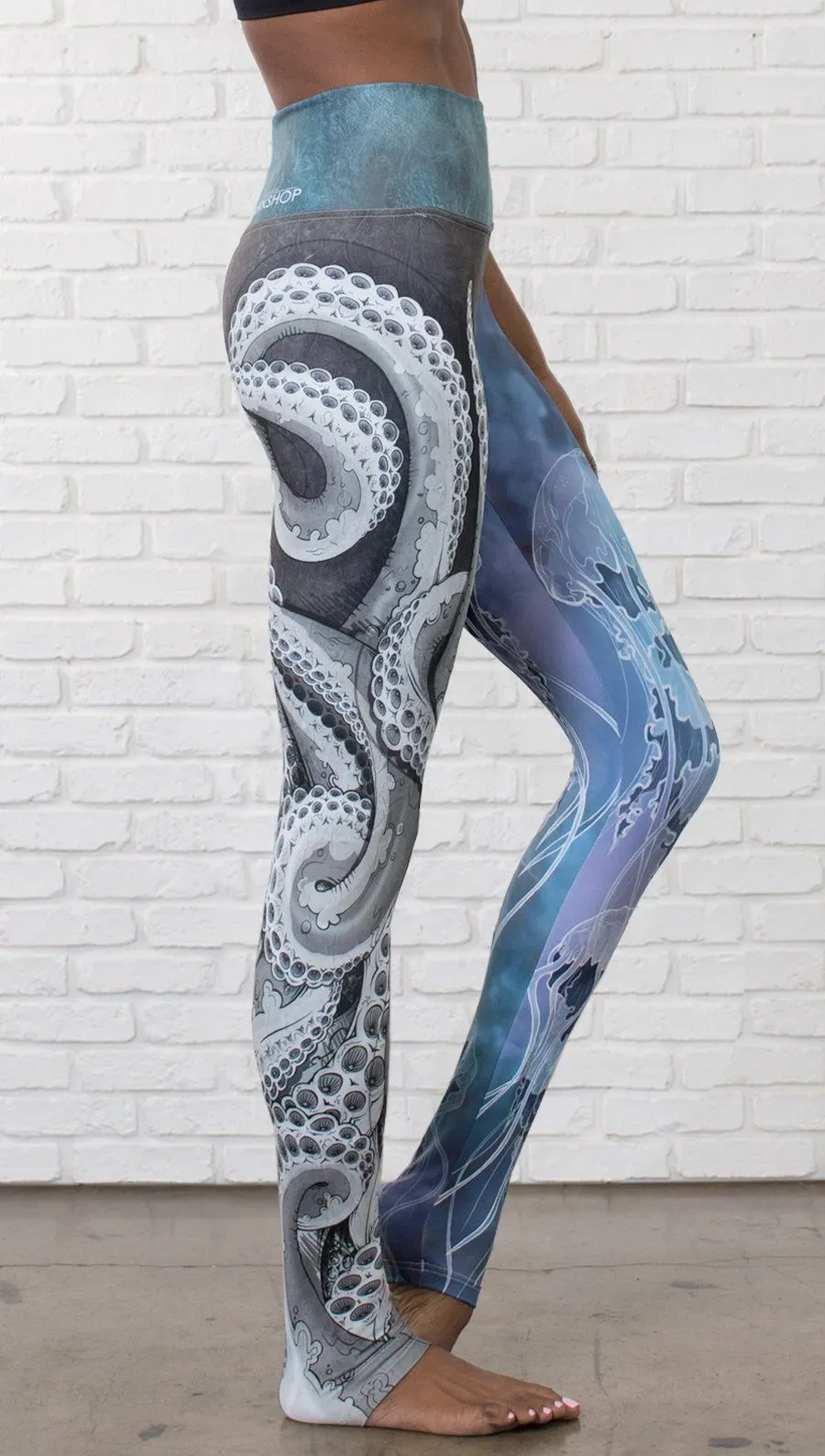 Sea MASHUP - Athleisure Leggings