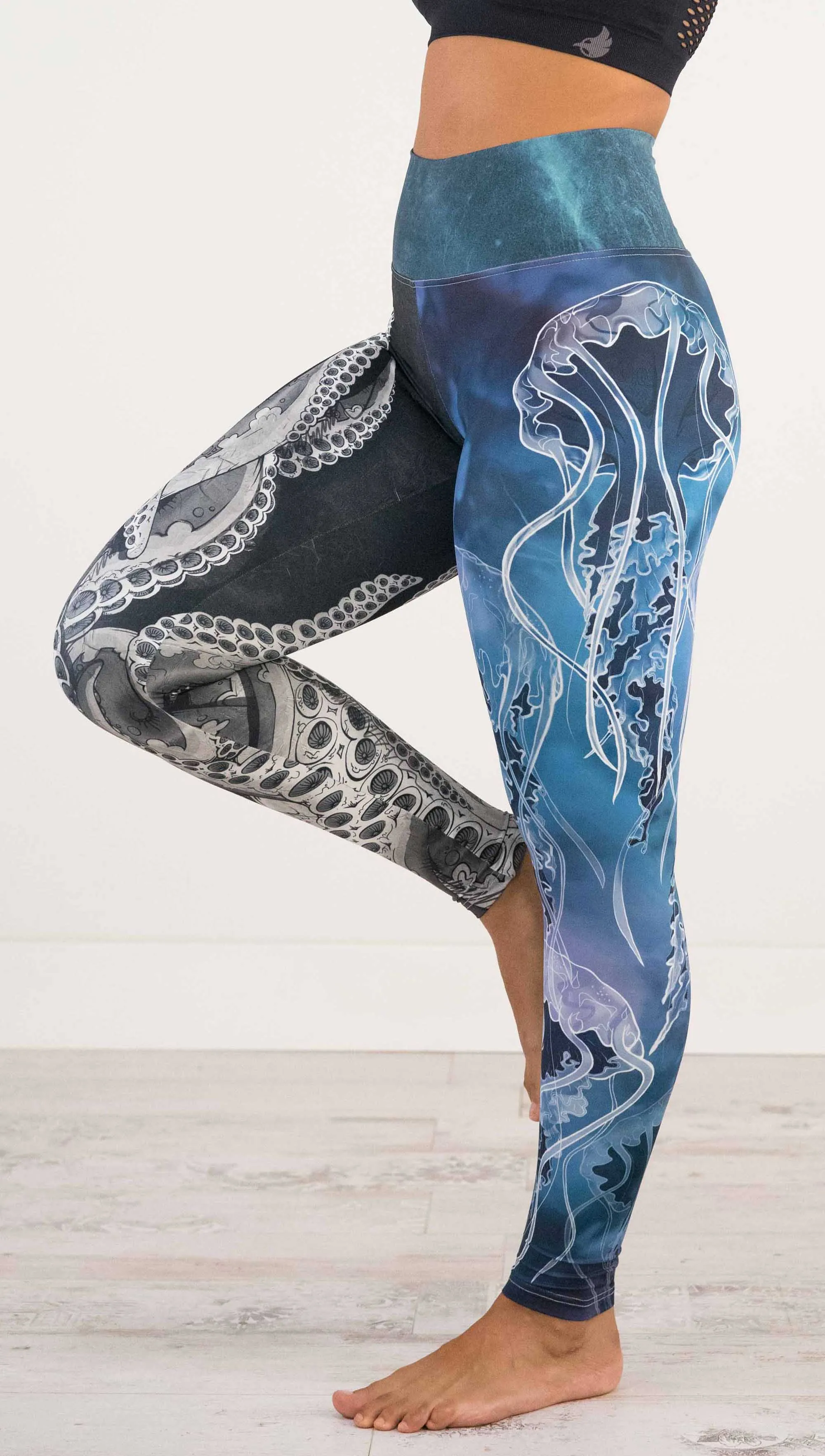 Sea MASHUP - Athleisure Leggings