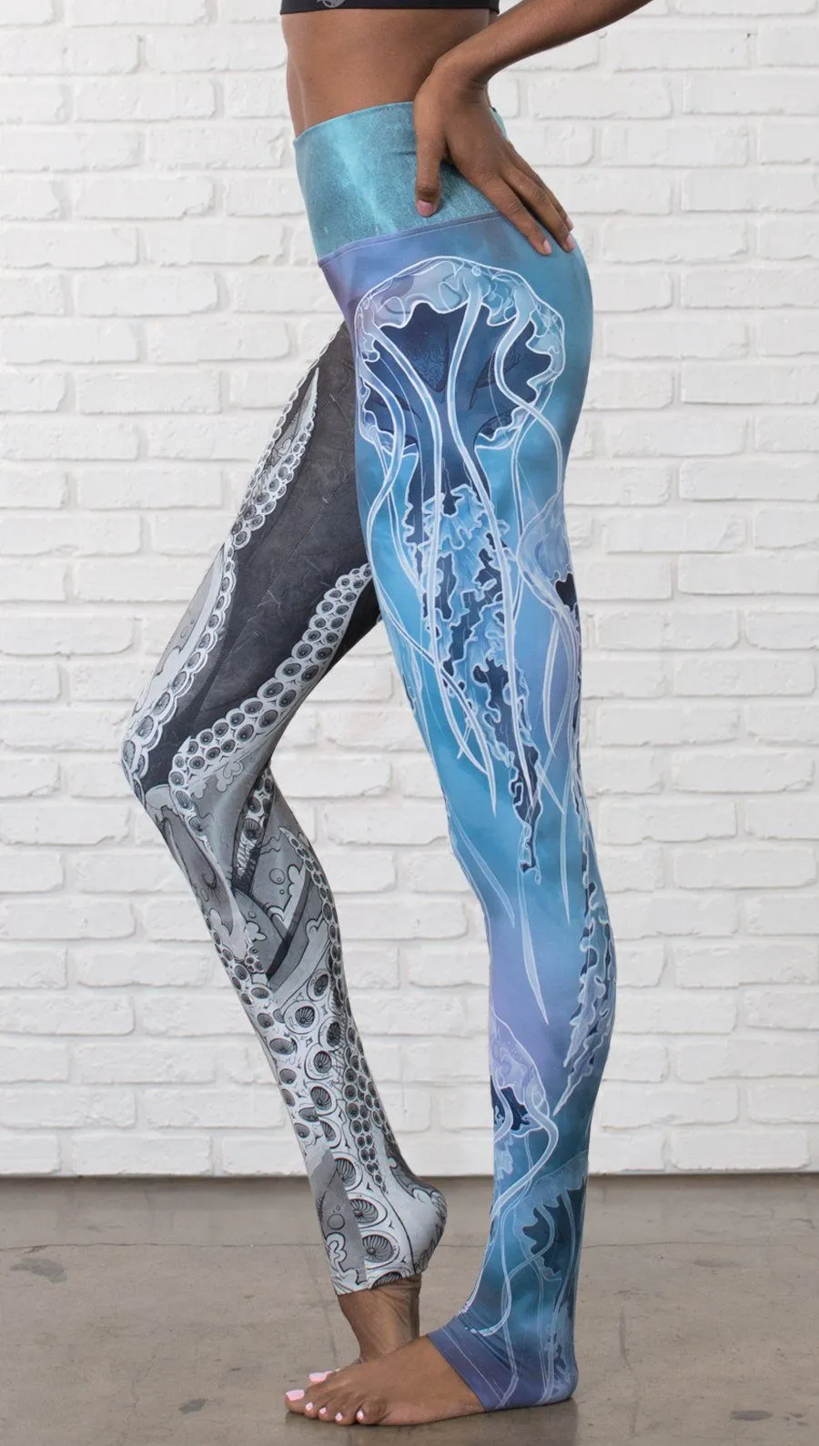 Sea MASHUP - Athleisure Leggings