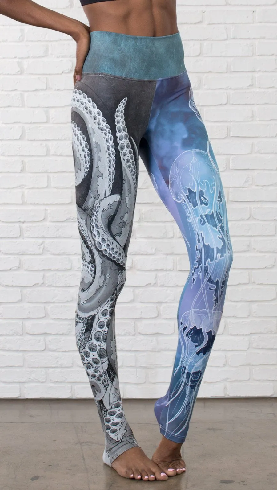 Sea MASHUP - Athleisure Leggings