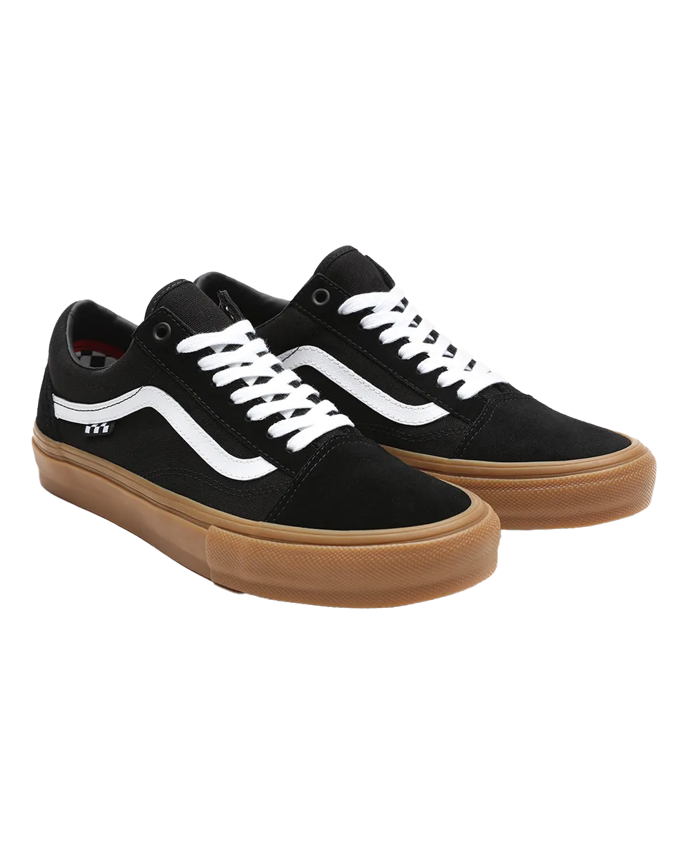 Skate Old Skool Shoes in Black & Gum