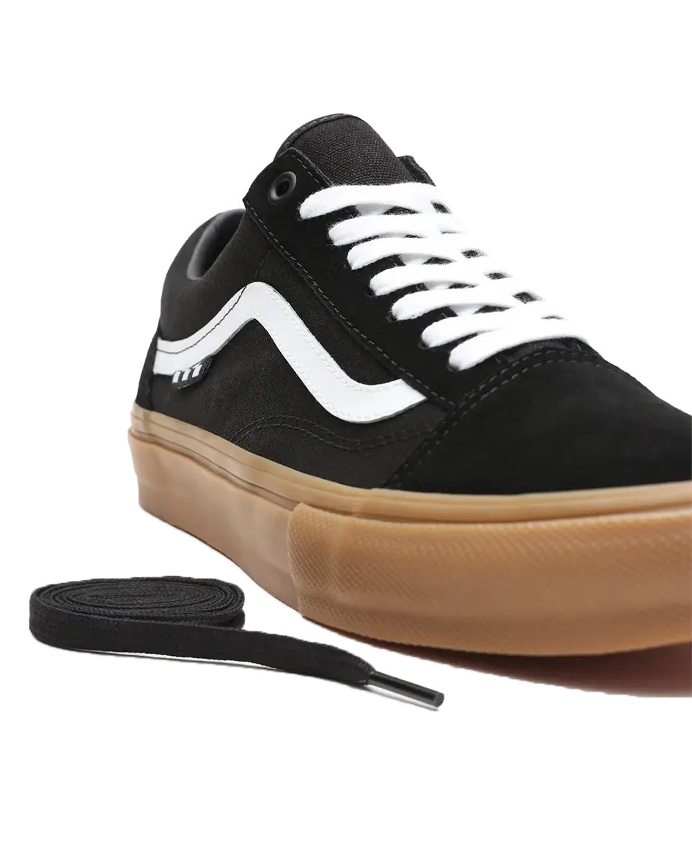 Skate Old Skool Shoes in Black & Gum