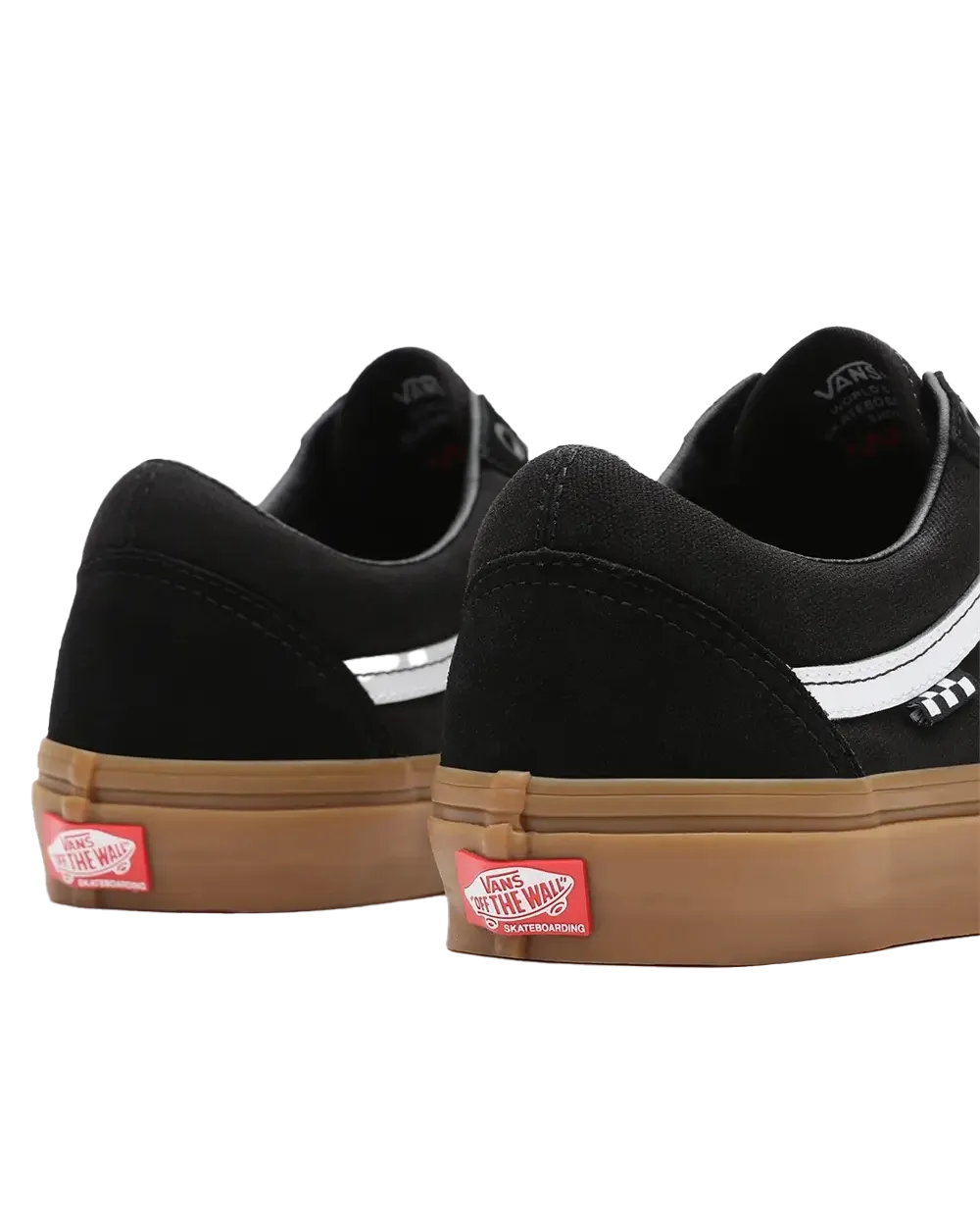 Skate Old Skool Shoes in Black & Gum