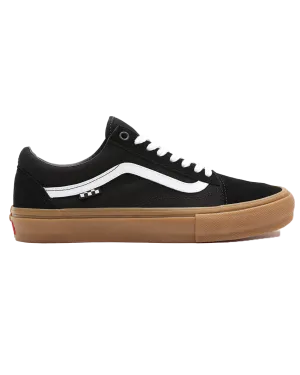 Skate Old Skool Shoes in Black & Gum