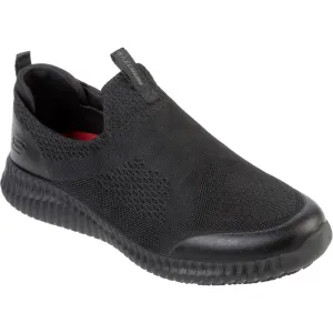 Skechers Workwear Cessnock Colleton Slip Resistant Shoe OB Black