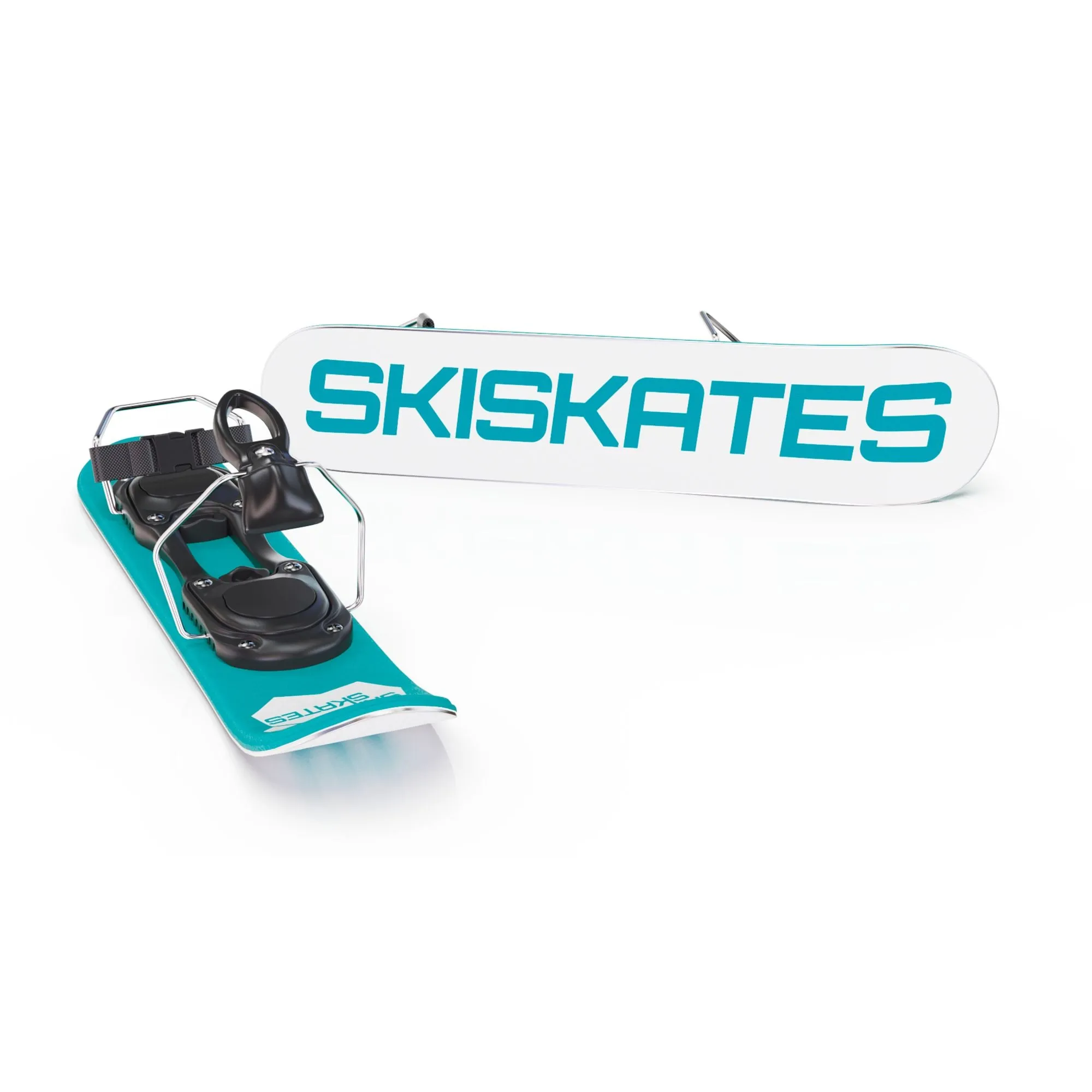 Skiskates by Snowfeet* | 44 CM | Skiblades Snowblades | Snowboard Boots Model