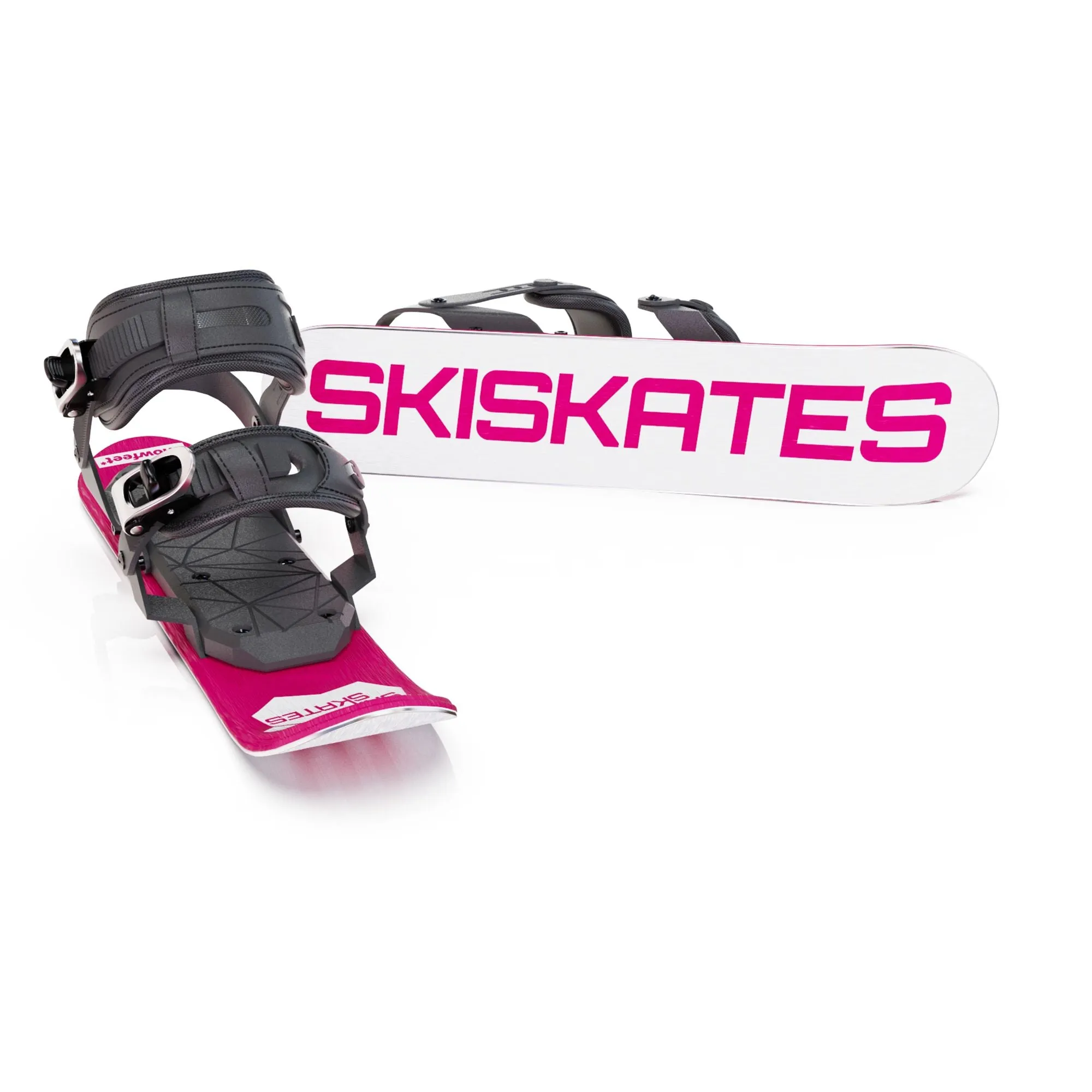 Skiskates by Snowfeet* | 44 CM | Skiblades Snowblades | Snowboard Boots Model