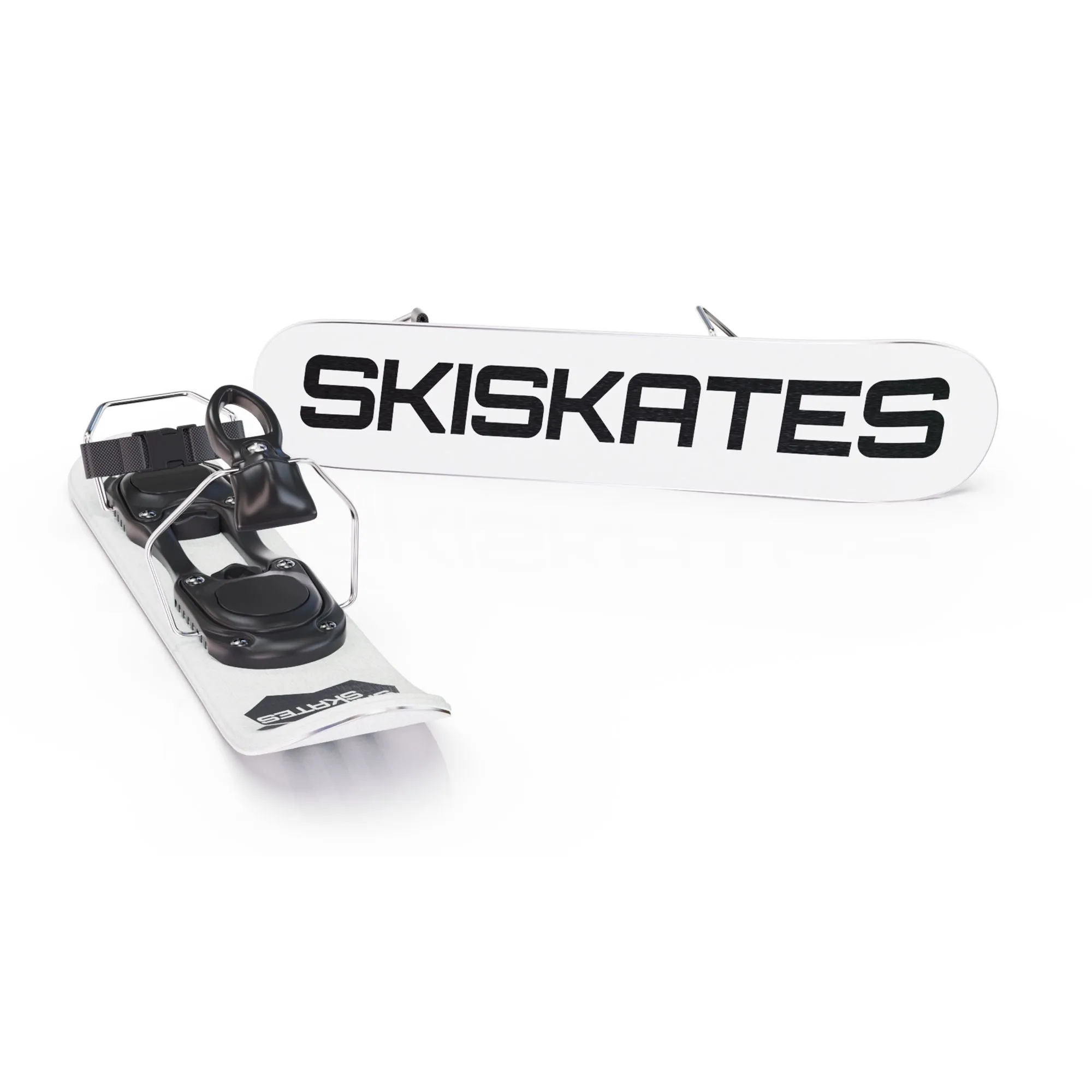 Skiskates by Snowfeet* | 44 CM | Skiblades Snowblades | Snowboard Boots Model