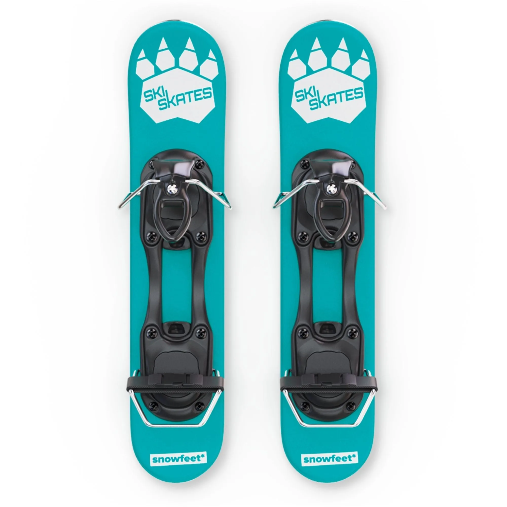 Skiskates by Snowfeet* | 44 CM | Skiblades Snowblades | Snowboard Boots Model