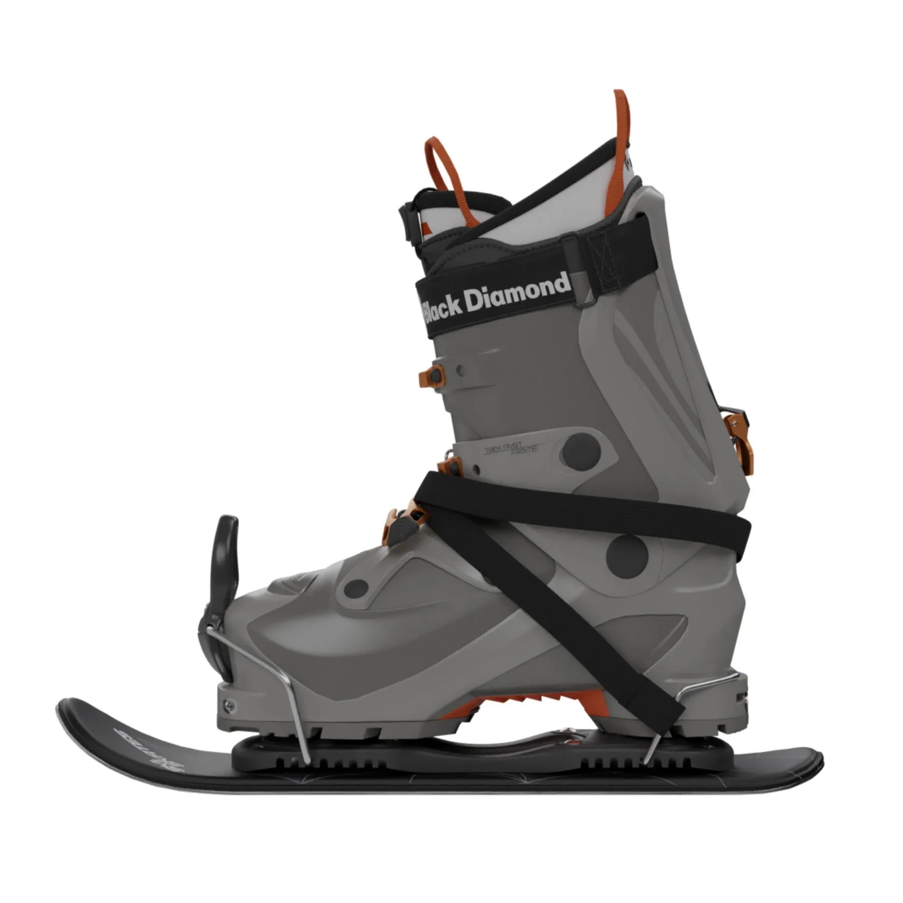 Skiskates by Snowfeet* | 44 CM | Skiblades Snowblades | Snowboard Boots Model