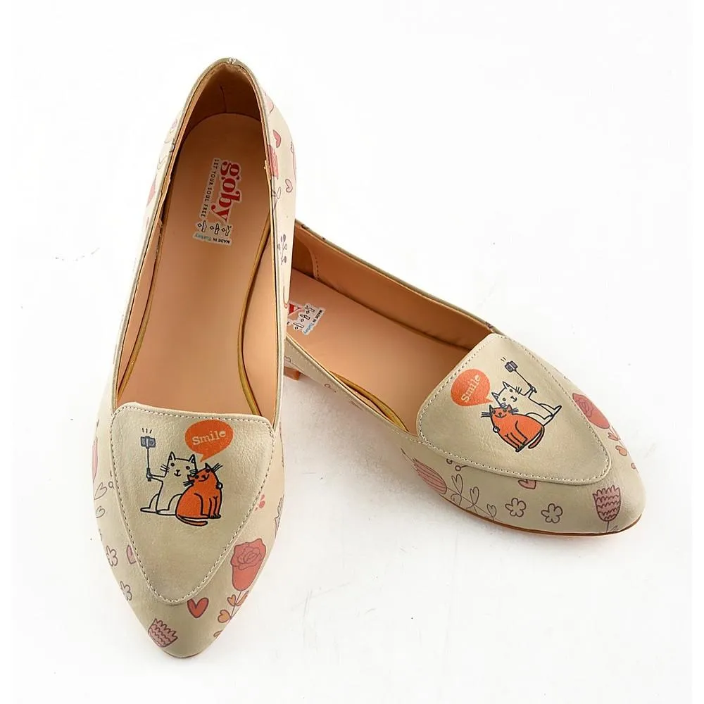 Smiley Kitten Ballerinas Shoes OMR7213