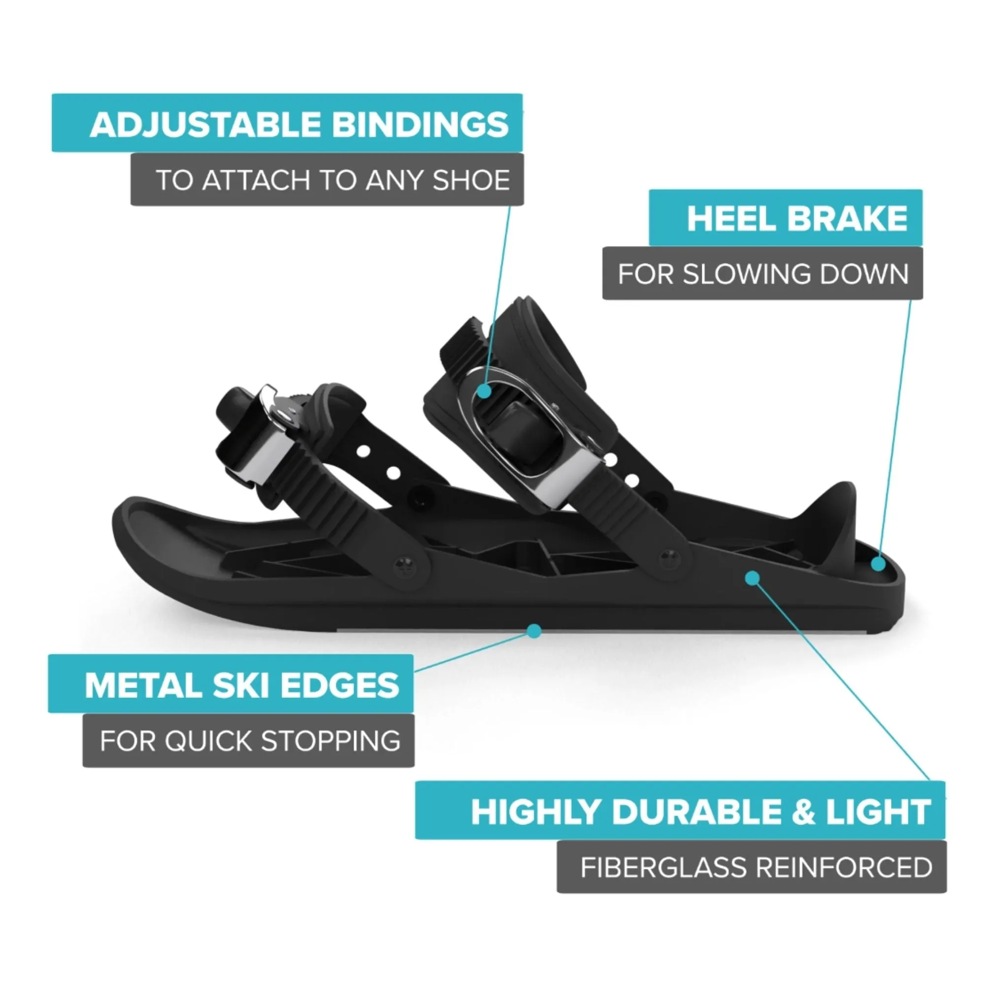 Snowfeet* | Mini Ski Skates | Franky Morales | Limited Edition