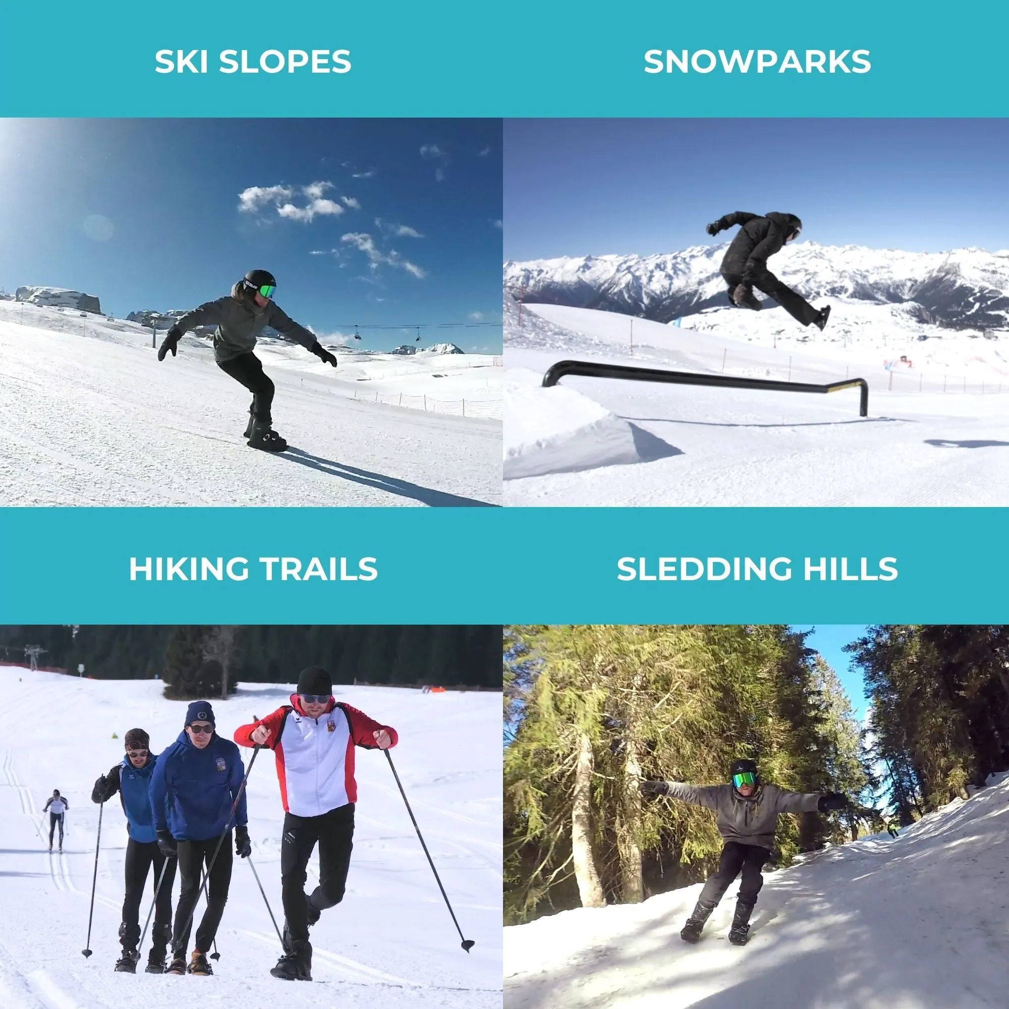 Snowfeet* | Mini Skiskates Short Skis | Secret Sale