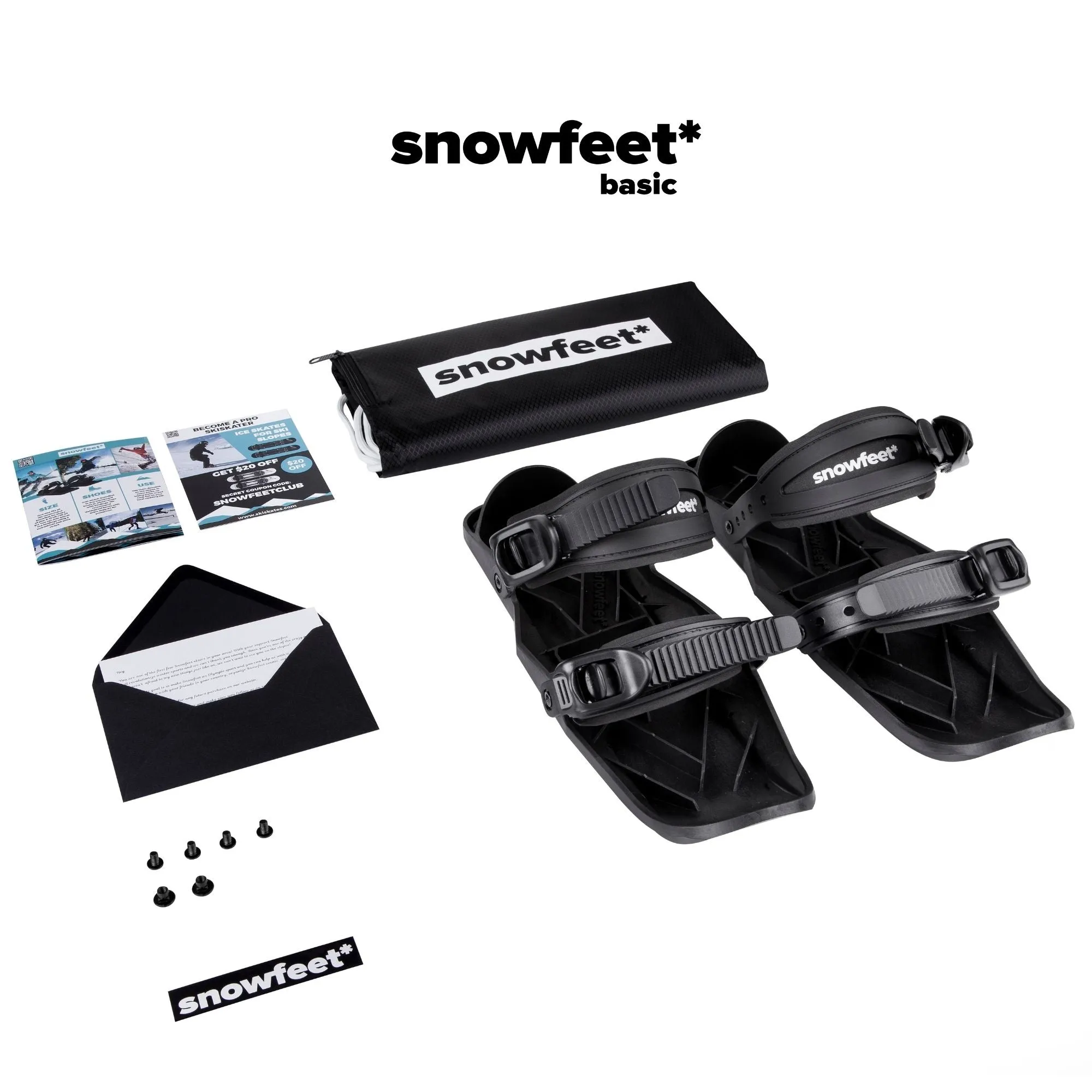 Snowfeet* | Mini Skiskates Short Skis | Secret Sale