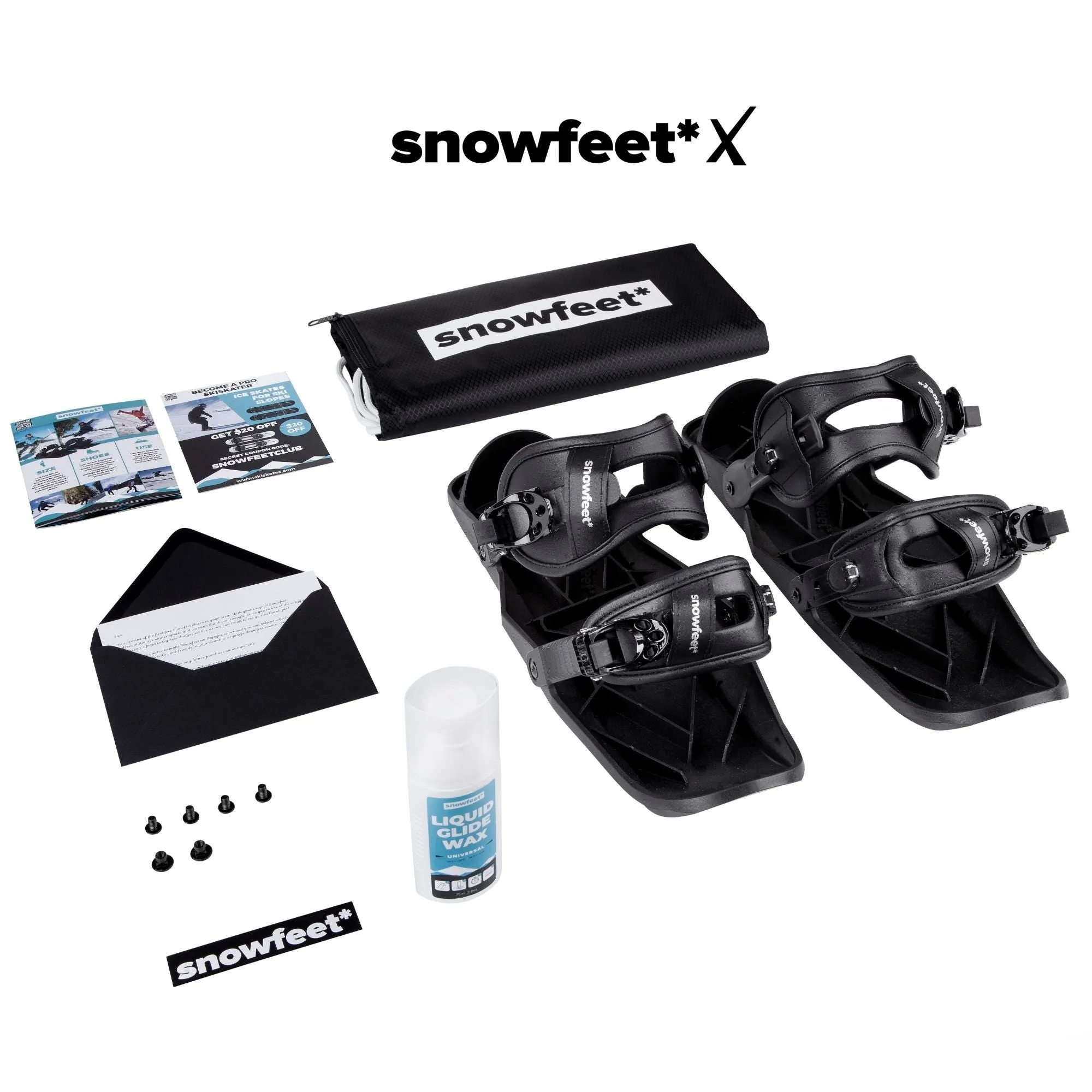 Snowfeet* | Mini Skiskates Short Skis | Secret Sale