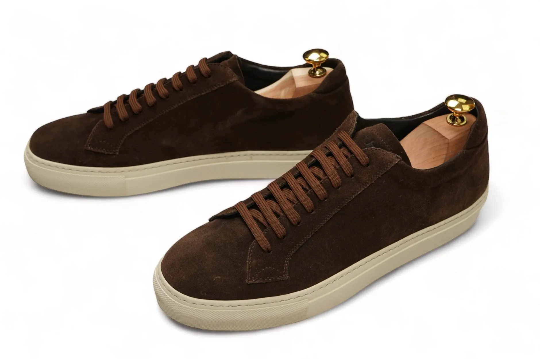 Sweyd - Dark Brown Suede Sneakers EU 43,5 / UK 9