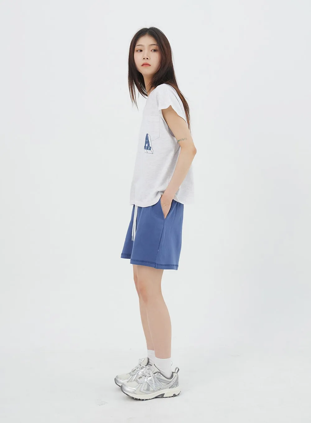 Tee And Track Shorts Set IY323