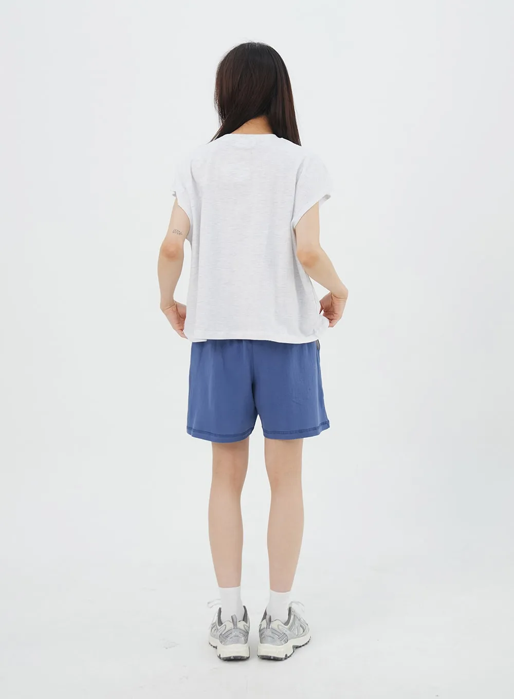 Tee And Track Shorts Set IY323