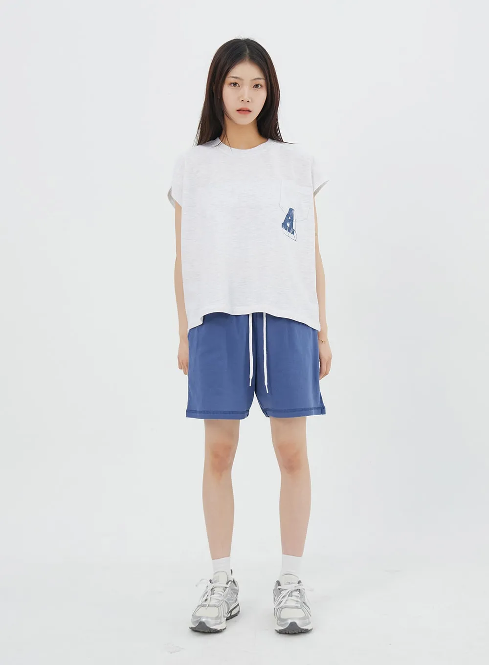 Tee And Track Shorts Set IY323