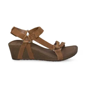 Teva Ysidro Universal Wedge Brown Sandals