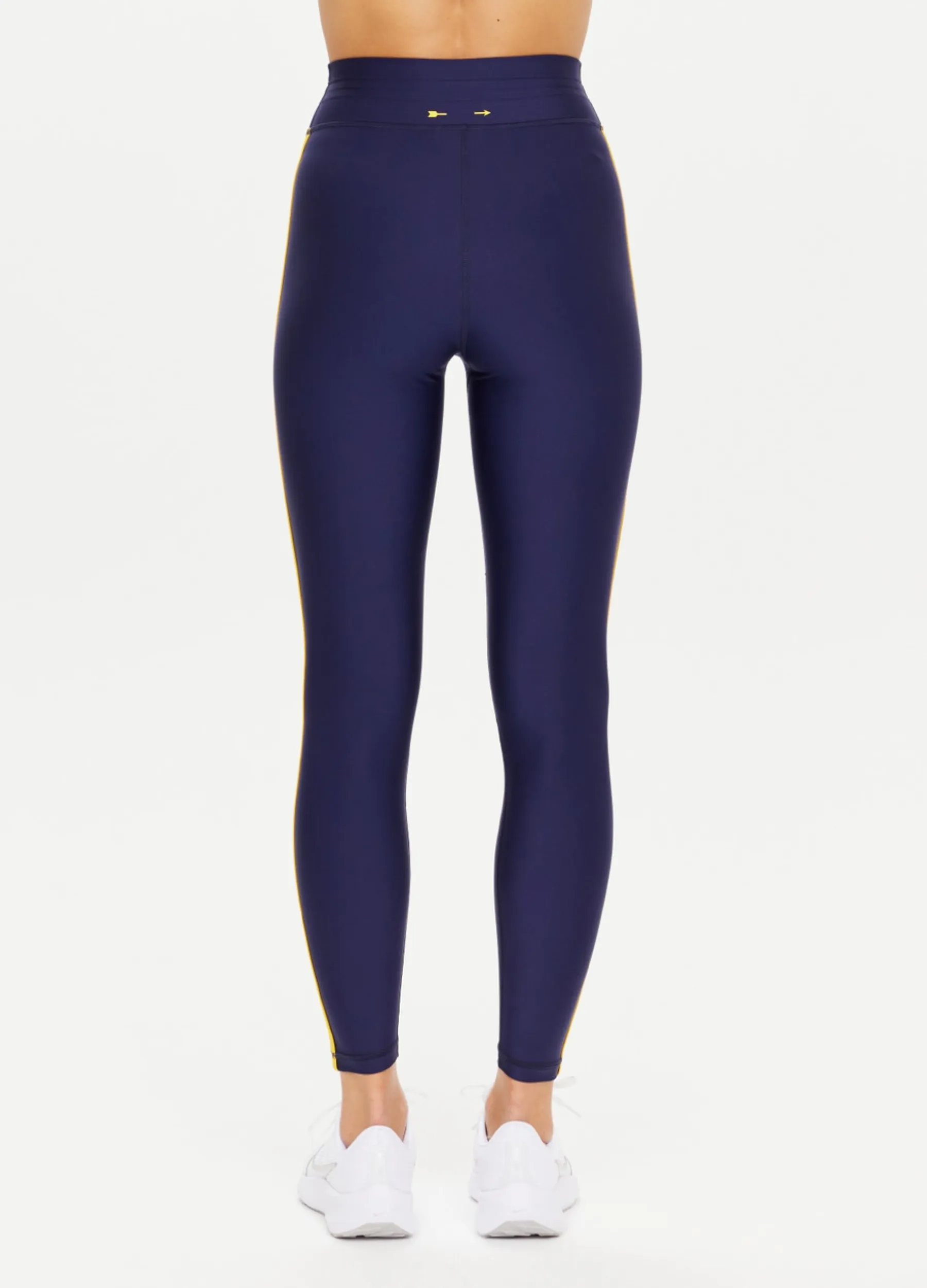 The Upside - Oxford 25inch Midi Pant - Navy