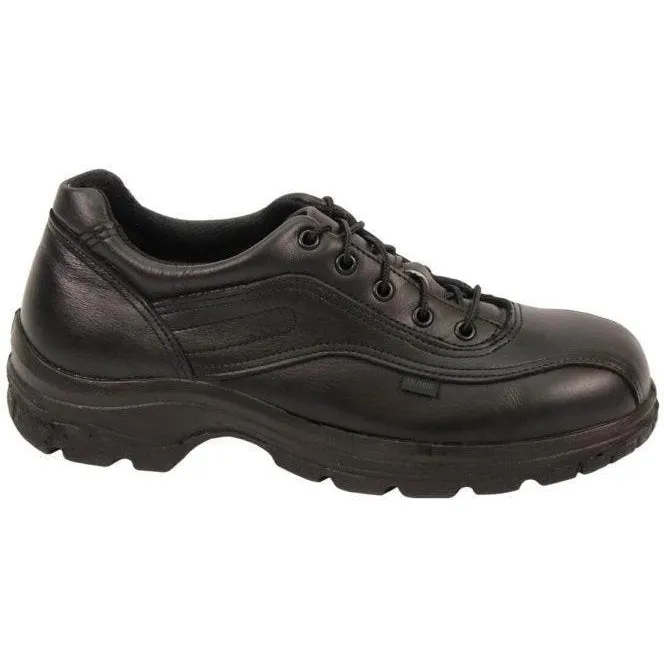 Thorogood Men's USA Made Softstreets Oxford Duty Shoe Black - 534-6908