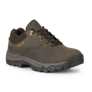 Torridon Waxy Leather Waterproof Trek Shoe - Brown by Hoggs of Fife