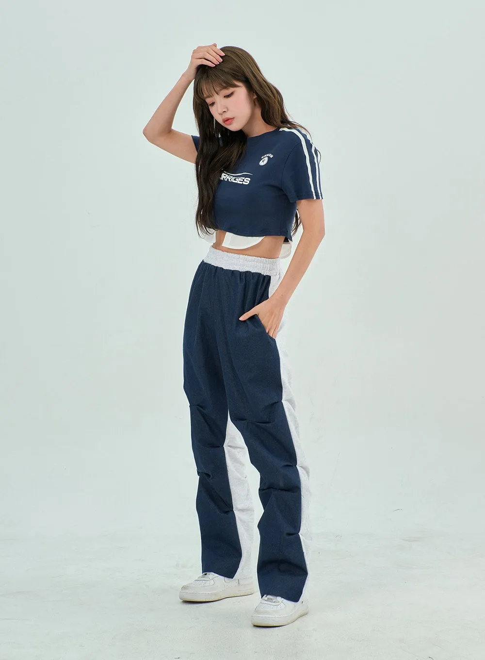 Two Color Track Pants BY303