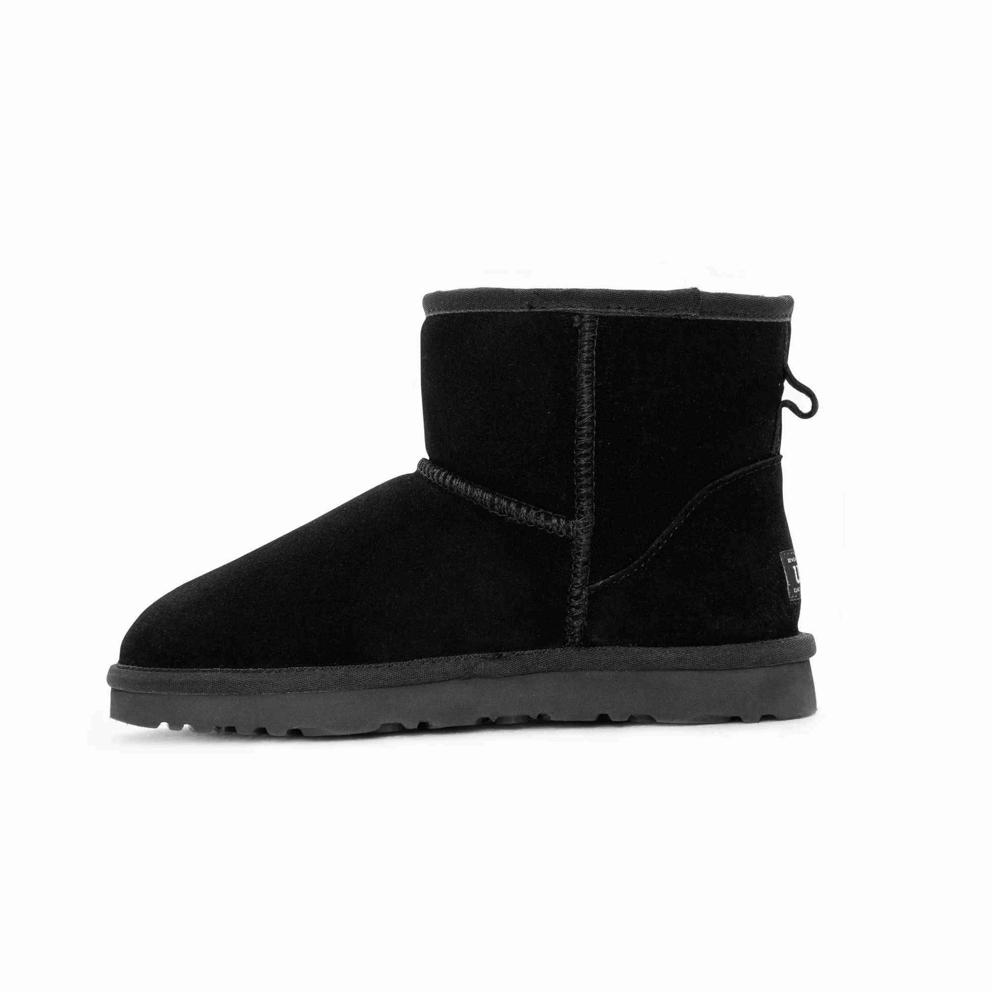 Ugg Boots Genuine Australian Sheepskin Unisex Mini Classic Suede (Large Size) (Unisex Cow Suede)