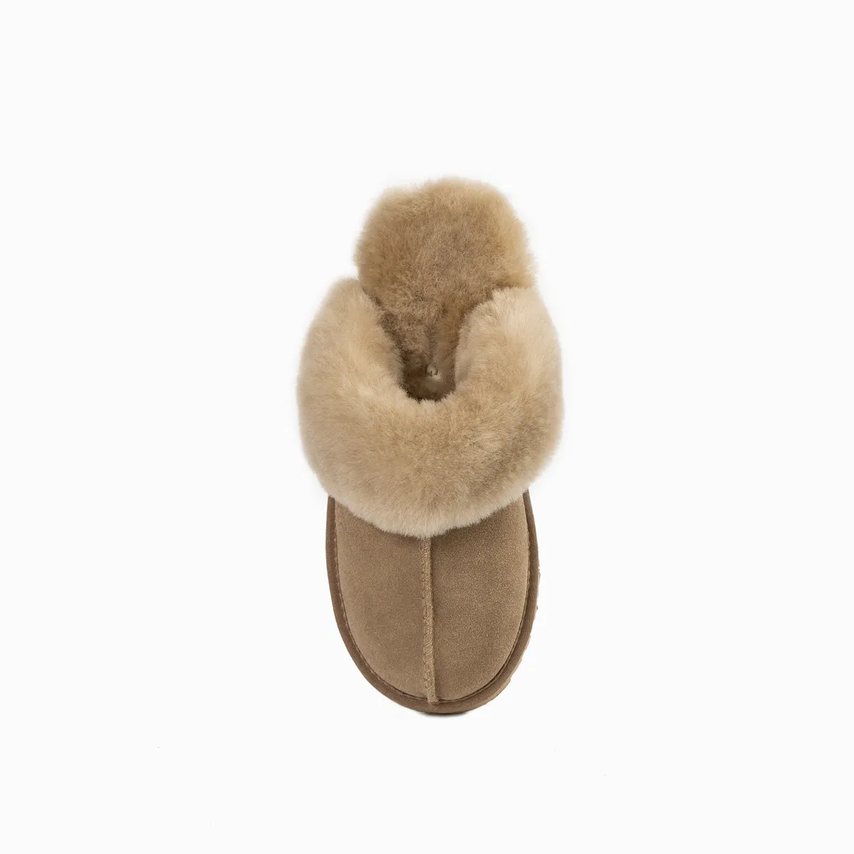 Ugg Slippers Premium Australia Sheepskin Unisex Scuffete Suede (Unisex Cow Suede)