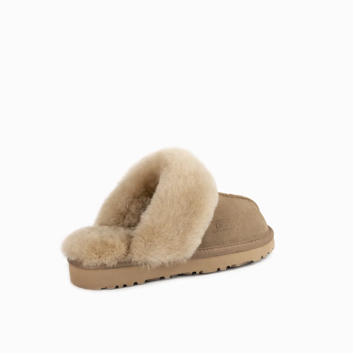 Ugg Slippers Premium Australia Sheepskin Unisex Scuffete Suede (Unisex Cow Suede)