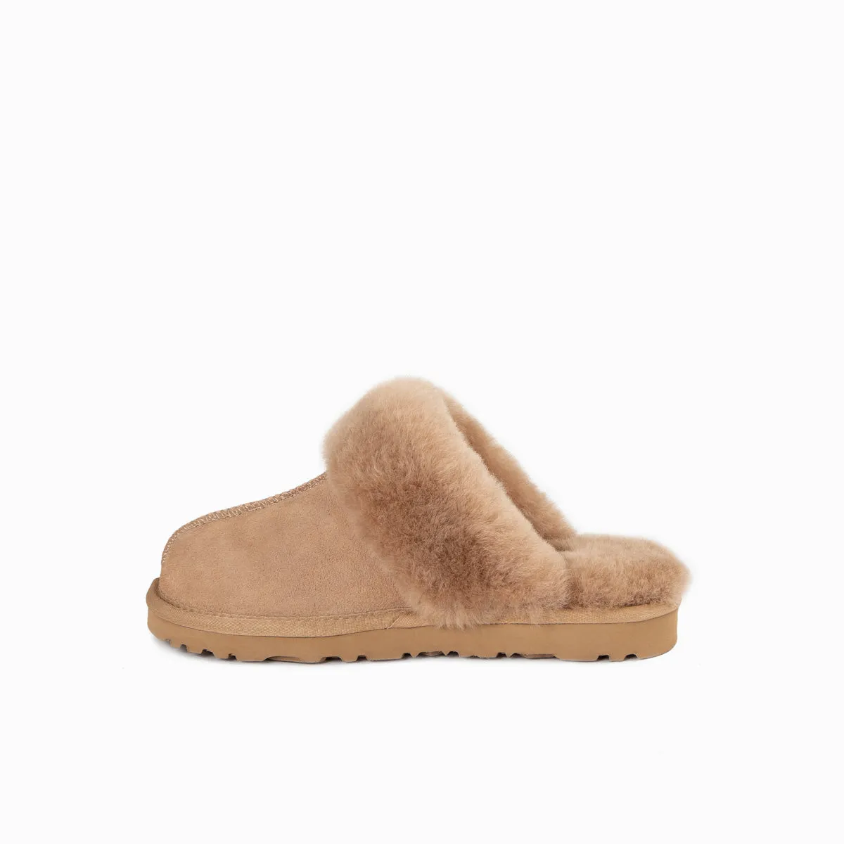 Ugg Slippers Premium Australia Sheepskin Unisex Scuffete Suede (Unisex Cow Suede)