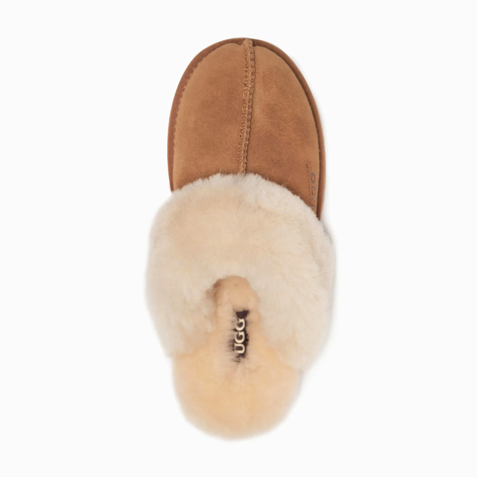 Ugg Slippers Premium Australia Sheepskin Unisex Scuffete Suede (Unisex Cow Suede)