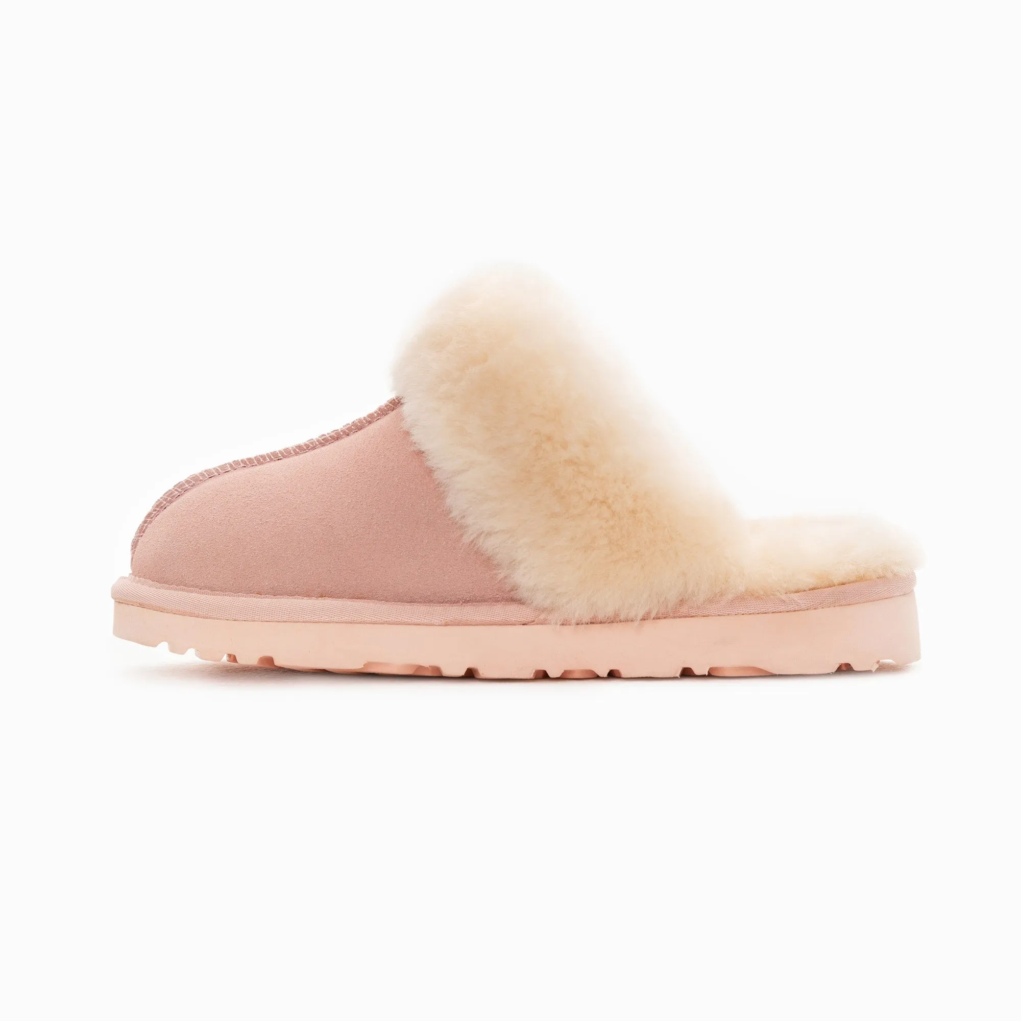 Ugg Slippers Premium Australia Sheepskin Unisex Scuffete Suede (Unisex Cow Suede)