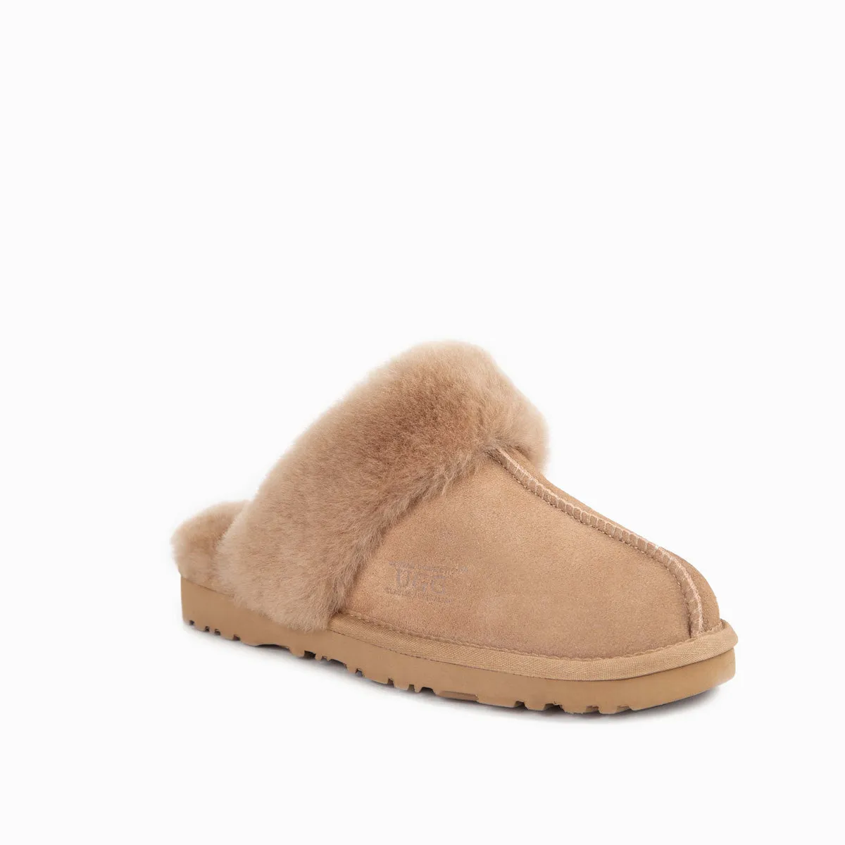 Ugg Slippers Premium Australia Sheepskin Unisex Scuffete Suede (Unisex Cow Suede)